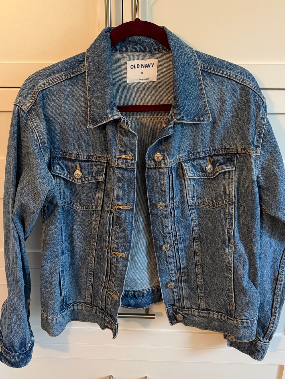 Old Navy Light Blue Denim Trucker Jacket